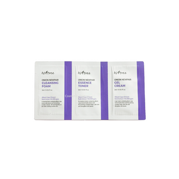 Isntree Тестер пінки/тонера/гель-крему з екстрактом муан Isntree Onion Newpair 2 ml 34229 фото