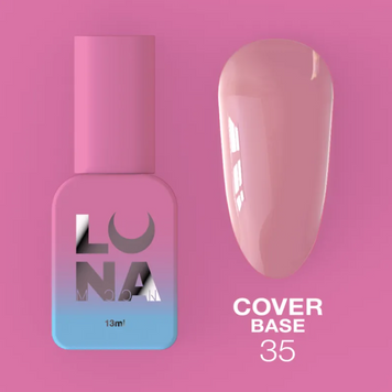 LUNAmoon Камуфлююча база Cover Base №35 13ml 66288 фото