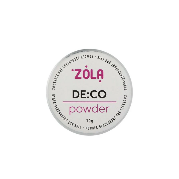 ZOLA Пудра-деколорант для брів DE:CO Powder 10 g. 20749 фото