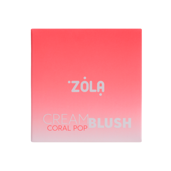 ZOLA Кремові рум'яна CREAM BLUSH CORAL POP 113553 фото