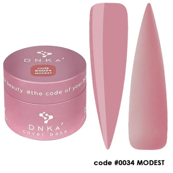 DNKa' Cover Base #0034 Modest, 30 мл 19048 фото