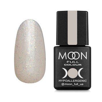 Moon - Гель-лак "Opal" [502 - напівпрозорий з дрібним різнокольоровим шимером] (8 мл) 51592 фото