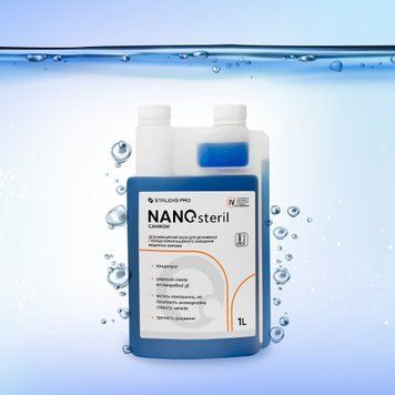 STALEKS Дезінфекційний засіб (концентрат) NANOsteril, 1000 мл 44809 фото