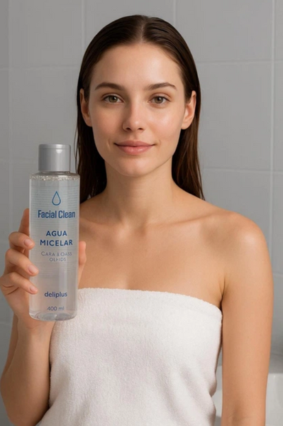 DELIPLUS Міцелярна вода Facial Clean Agua Micelar, 400 мл 116523 фото