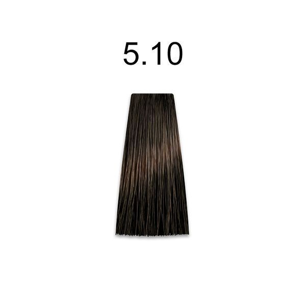 KAARAL BACO COLOR COLLECTION аміачна фарба №5.10 100 мл світлий каштан попелясто-натуральний 62081 фото