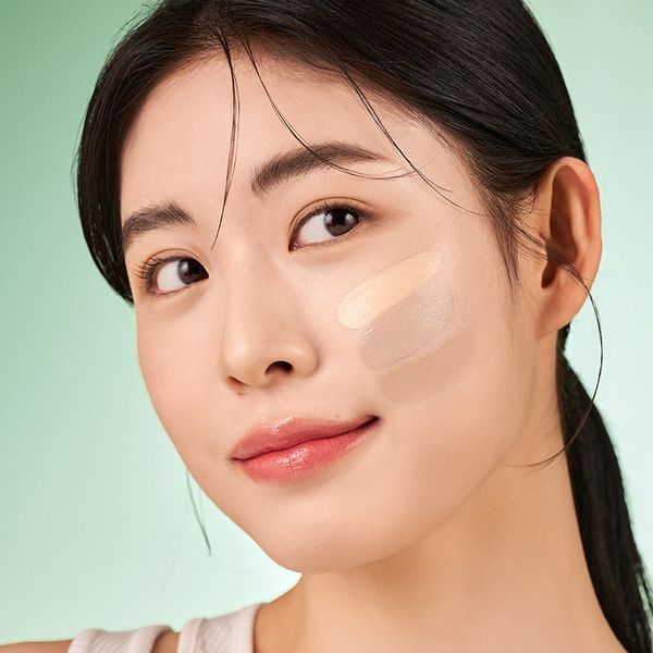 PURITO SEOUL Кушон з екстрактом центелли Wonder Releaf Centella BB Cushion 21 Light Beige, 15 г + 15 г 107330 фото