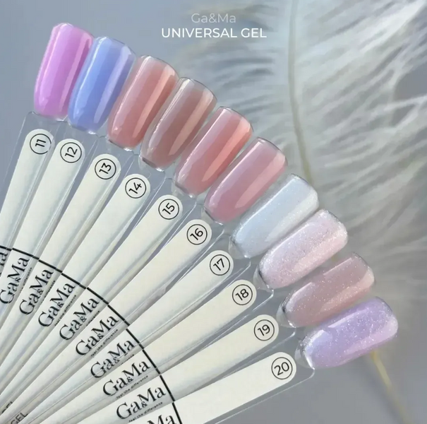 GA&MA Universal Gel 017 / Універсальний гель 017 15 мл 18473 фото