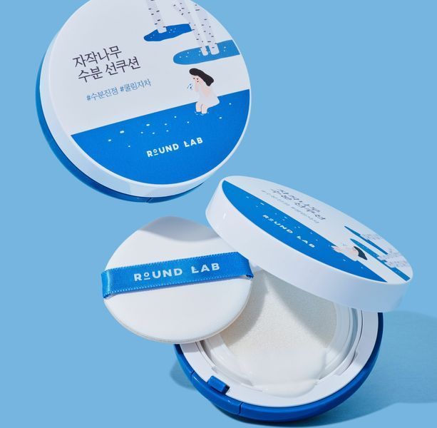 ROUND LAB Сонцезахисний кушон з березовим соком Birch Juice Moisturizing Sun Cushion, 15 г 27580 фото