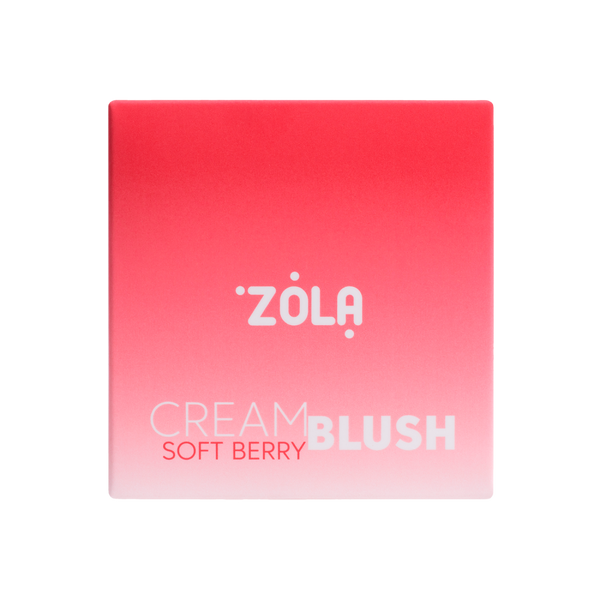 ZOLA Кремові рум'яна CREAM BLUSH SOFT BERRY 113555 фото