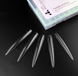 Nails Molekula Гелеві тіпси (форми) для нарощення Stiletto екстра довгі 120 шт. 72340 фото 2