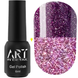 ART Гель-лак світловідбивний ART Flash Gel Polish №FG017, 6 мл 20323 фото 1