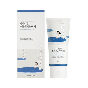 ROUND LAB Зволожуюча змивна маска з березовим соком для всіх типів шкіри Birch Juice Moisturizing Washoff Pack, 80 мл 27575 фото