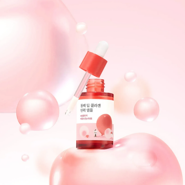 ROUND LAB Концентрована сироватка з колагеном Camellia Deep Collagen Firming Ampoule, 30 мл 112596 фото