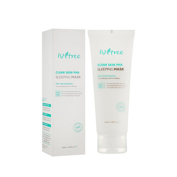 Isntree Маска нічна оновлююча з PHA кислотою Isntree Clear Skin PHA Sleeping Mask 100 ml 34171 фото