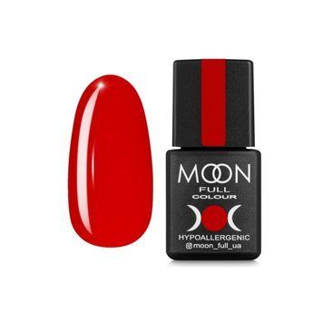Moon - Гель-лак "Color" [802 - яскраво-червоний емаль] (8 мл) 51561 фото