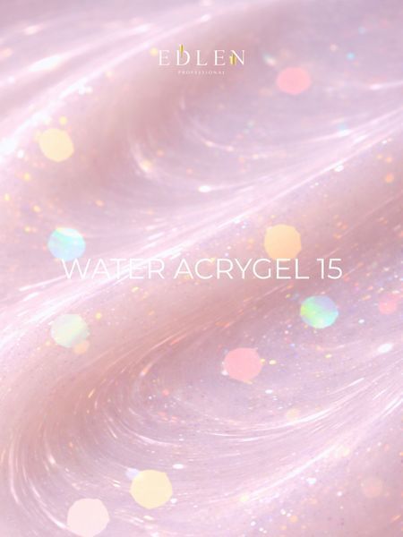 Edlen Water Acrygel Glitter Edlen 15 ml. №15 52667 фото