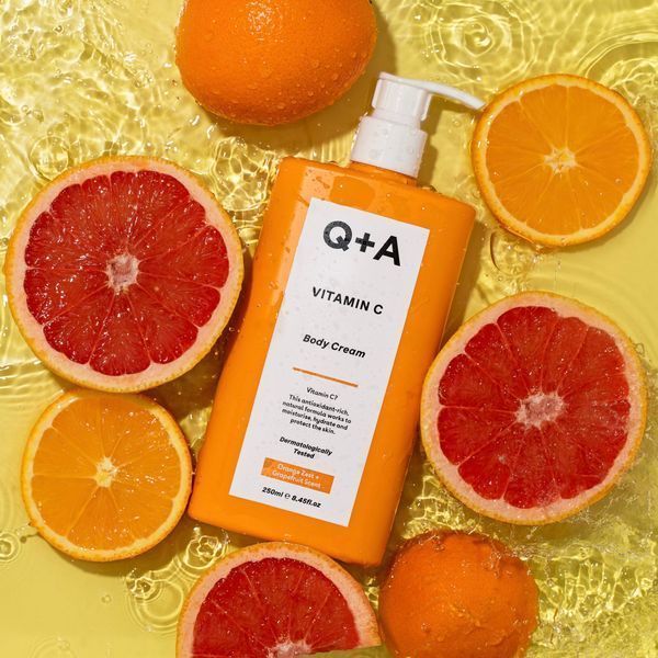 Q+A Крем для тіла з вітаміном С Q+A Vitamin C Body Cream 250ml 6608 фото