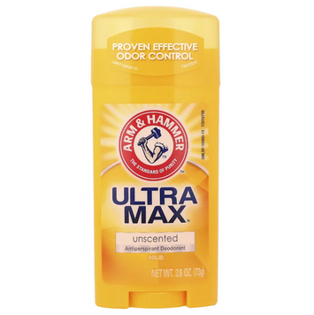 ARM & HAMMER Твердий дезодорант-антипреспірант, без ароматизаторів Ultra Max Unscented, 73 г 111415 фото