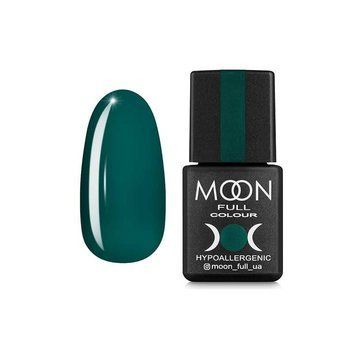 Moon - Гель-лак "Color" [185 - яскраво-зелений емаль] (8 мл) 51457 фото