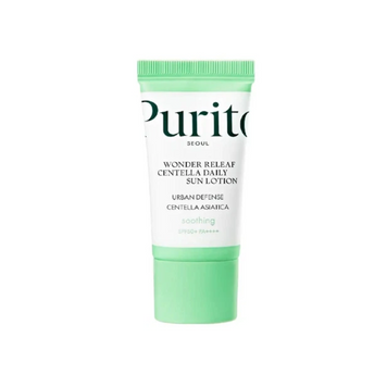 PURITO SEOUL Сонцезахисний лосьйон з центеллою Wonder Releaf Centella Daily Sun Lotion SPF50+ PA++++, 15 мл 107342 фото