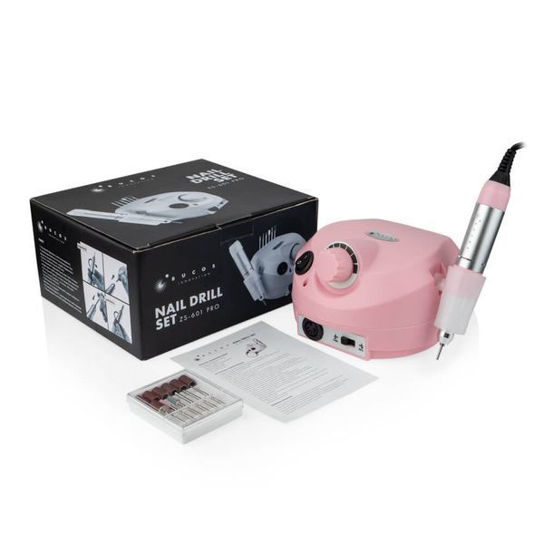 BUCOS ZS-601 PRO PINK (35000/45W) Фрезер для манікюру 26854 фото BUCOS ZS-601 PRO PINK (35000/45W) Фрезер для манікюру 26854 фото