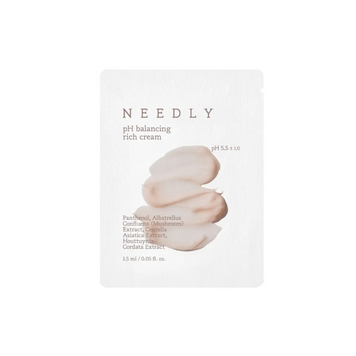 NEEDLY Інтенсивний зволожуючий крем з екстрактом гриба Альбатрелус pH Balancing Rich Cream, 1.5 мл ТЕСТЕР 66735 фото