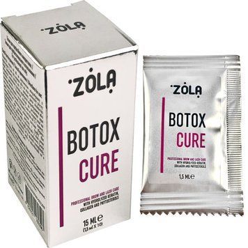 ZOLA Ботокс для брів і вій в саше Botox Cure 1,5 мл х 1 шт. 52090 фото