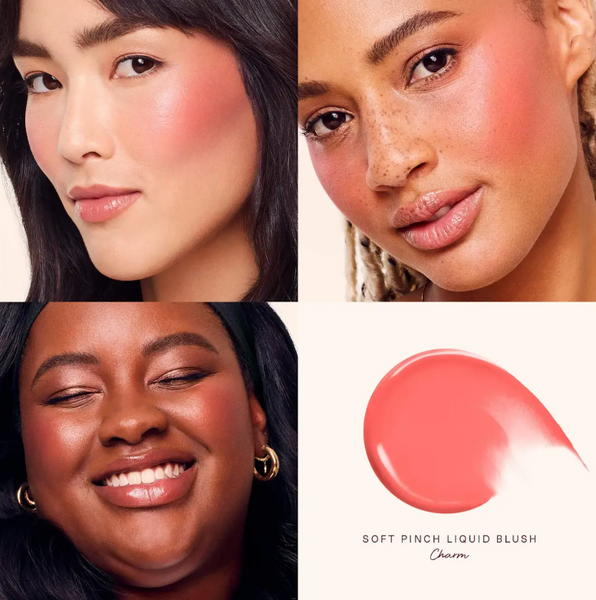 RARE BEAUTY Рідкі рум&rsquo;яна Soft Pinch Liquid Blush (Charm), 3.2 мл 115580 фото