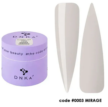 DNKa' Builder Gel Light #0003 Mirage, 15 мл 115462 фото