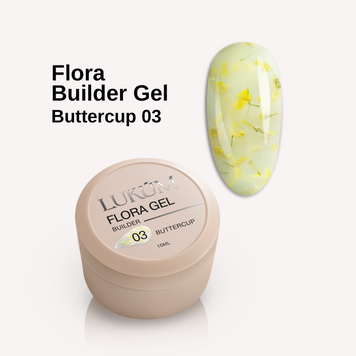 LUKUM Flora Builder Gel, Buttercup 03, 15 мл 112432 фото