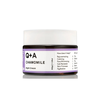 Q+A Нічний крем для обличчя Q+A Chamomile Calming Night Cream 50g 6636 фото
