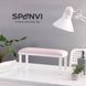SPENVI Підставка для манікюру Loft Pastel Pink на знімних білих металевих ніжках на білій основі 116985 фото 3
