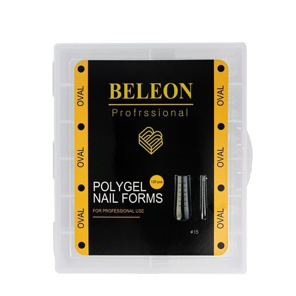 BELEON Верхні форми BELEON для нарощування нігтів - №15 Oval -120шт/уп 34668 фото BELEON Верхні форми BELEON для нарощування нігтів - №15 Oval -120шт/уп 34668 фото