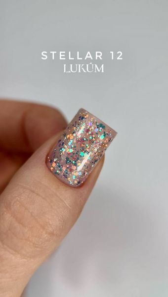 LUKUM Gel Polish Stellar 12, 10 ml 65657 фото