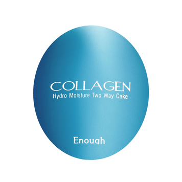 Пудра для обличчя колагенова зі змінним блоком Enough (Collagen Hydro Moisture Hydro Moisture Two Way Cake SPF25, №13), 2x13 г 2959110053285 фото