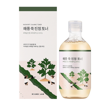 ROUND LAB Заспокійливий тонер з морським полином Mugwort Calming Toner, 300 мл 27584 фото
