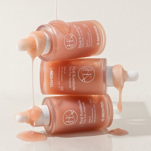 MEDIPEEL Зволожуюча сироватка з комбучею та гіалуроновою кислотою Hyal Kombucha Tea-Tox Ampoule, 50 мл 9993 фото