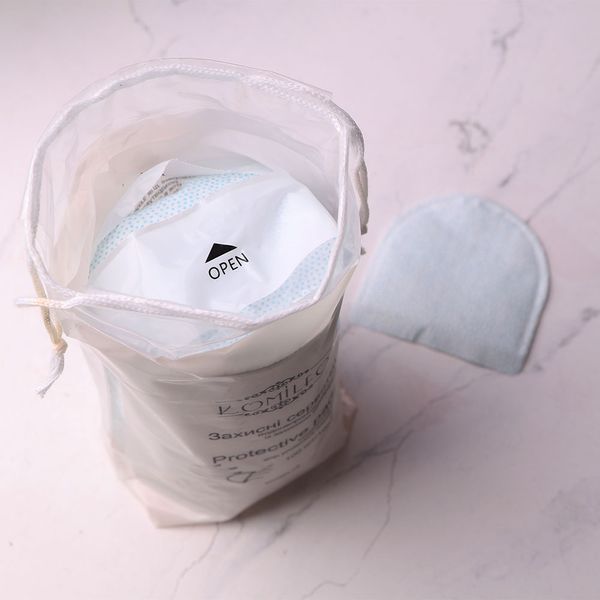 Komilfo Protective Pads - захисні безворсові серветки, 100 шт 12687 фото