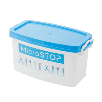 MicroSTOP Контейнер з синьою кришкою для знезараження, 5 л. 34273 фото