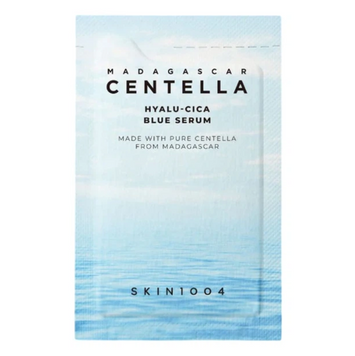 SKIN1004 Зволожуюча сироватка з центеллою та гіалуроновою кислотою Madagascar Centella Hyalu-Cica Blue Serum 1.5 ml ТЕСТЕР 107365 фото