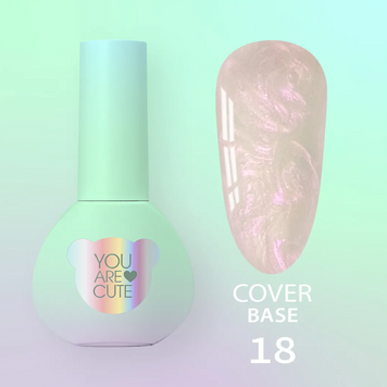 YOU ARE CUTE Камуфлююча база Cover Base №18, 5 мл 111620 фото