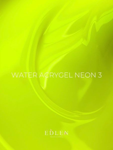 EDLEN Water Acrygel Neon №03 15 ml 52721 фото