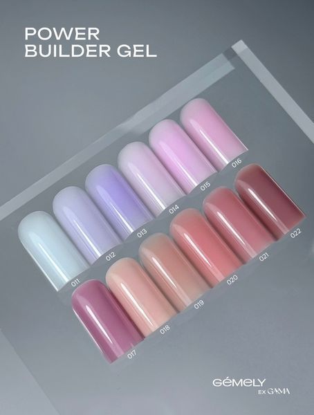 GEMELY ex GA&MA Гель Power Builder Gel 016, 15 мл 102890 фото