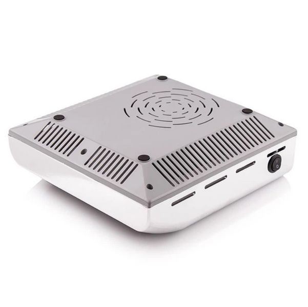 SIMEI 858-8 Витяжка для манікюру з НЕРА фільтром на 80W Срібляста 26782 фото
