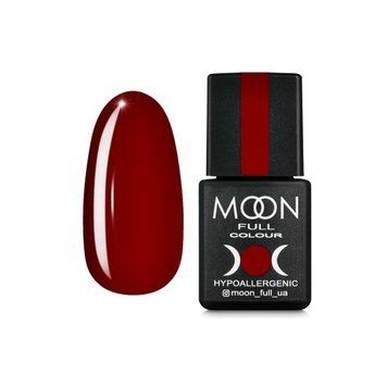Moon - Гель-лак "Color" [810 - темно-червоний емаль] (8 мл) 51568 фото