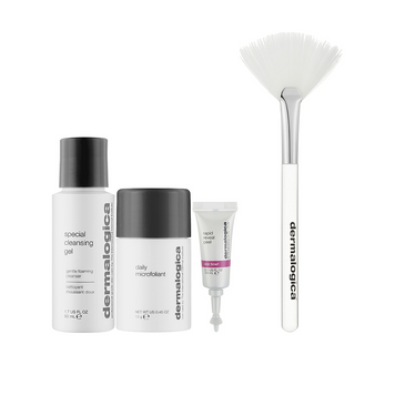 Dermalogica Набір Пілінг "Ідеальна шкіра" - The peel power up set (Набір для професійного догляду містить все, що вам потрібно для домашнього пілінгу. Це ідеальний спосіб зробити вашу шкіру яскравішою та сяючою. У наборі: Special Cleansing Gel 50 ml, Da 5426 фото