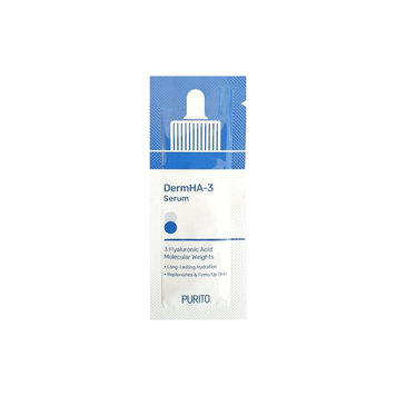 PURITO Зволожуюча сироватка з гіалуроновою кислотою DermHA-3 Serum, 1 г ТЕСТЕР 51826 фото