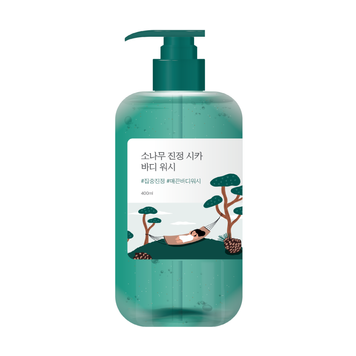 ROUND LAB Заспокійливий гель для душу з екстрактом голок сосни Pine Calming Cica Body Wash, 400 мл 56420 фото