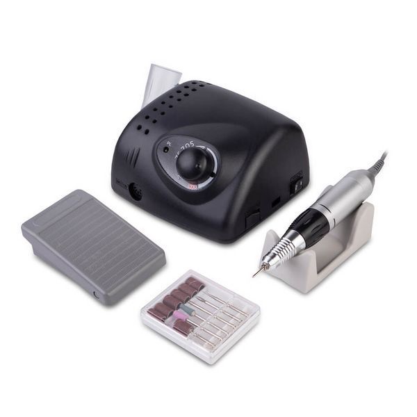 BUCOS ZS-705 BLACK PROFESSIONAL (65W/35000 об.) Фрезер український посібник (+ 6 покращених фрез) 26843 фото