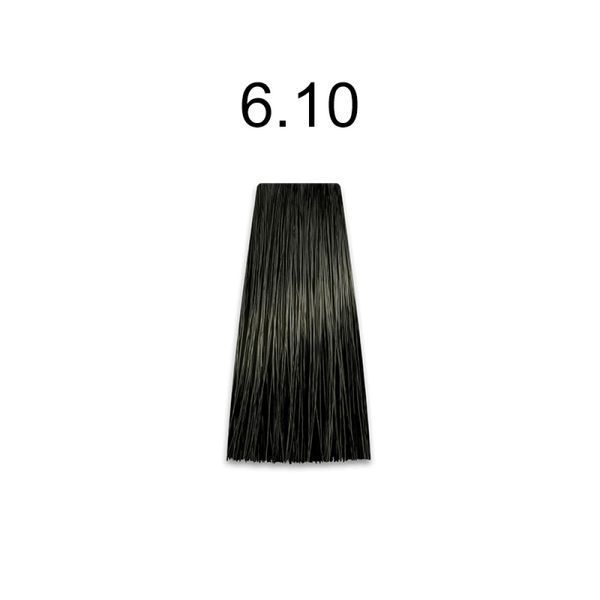 KAARAL BACO COLOR COLLECTION аміачна фарба №6.10 100 мл темний блондин попелясто-натуральний 62069 фото